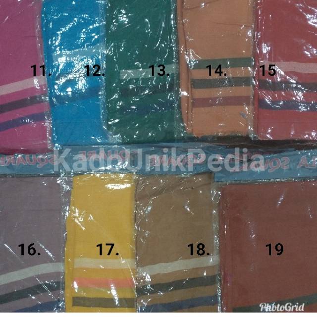 KUP - COD MURAH HIJAB / JILBAB SEGIEMPAT UNIQLA C&amp;Z AA 107 B - SQUARE SCARF UNIQLA C&amp;Z AA 107 B - MOTIF GARIS