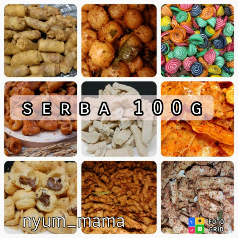 

aneka snack dan cemilan 100g