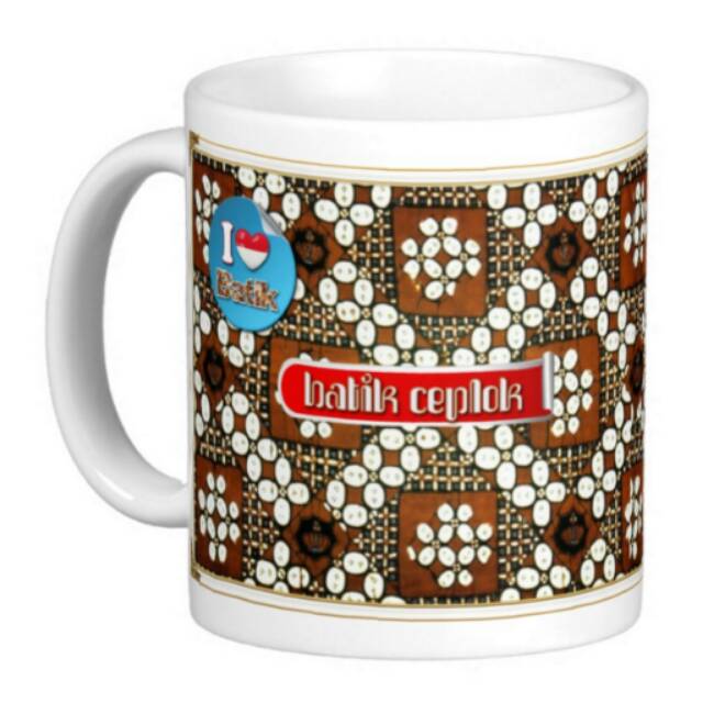 Mug Batik Ceplok