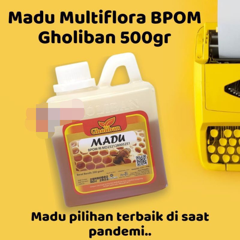 

Madu Hutan Gholiban Kalimantan 500 gr