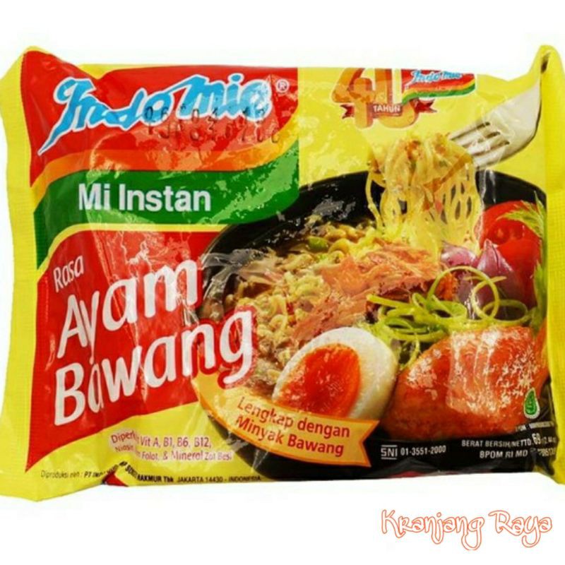 Indomie kuah / Indomie soto / kari / ayam bawang