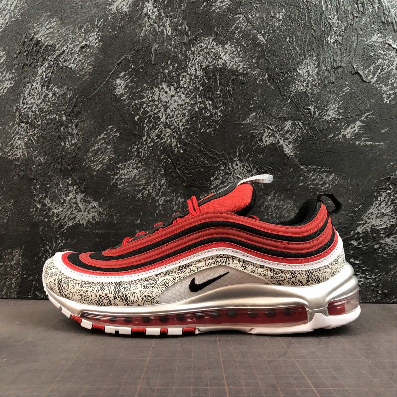 red nike 97s