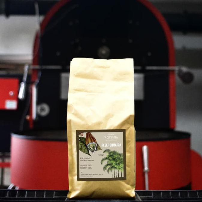 

Espresso Blend Kopikina - 30% Arabica 70% Robusta - Biji Kopi - 500 gr - Biji Kopi