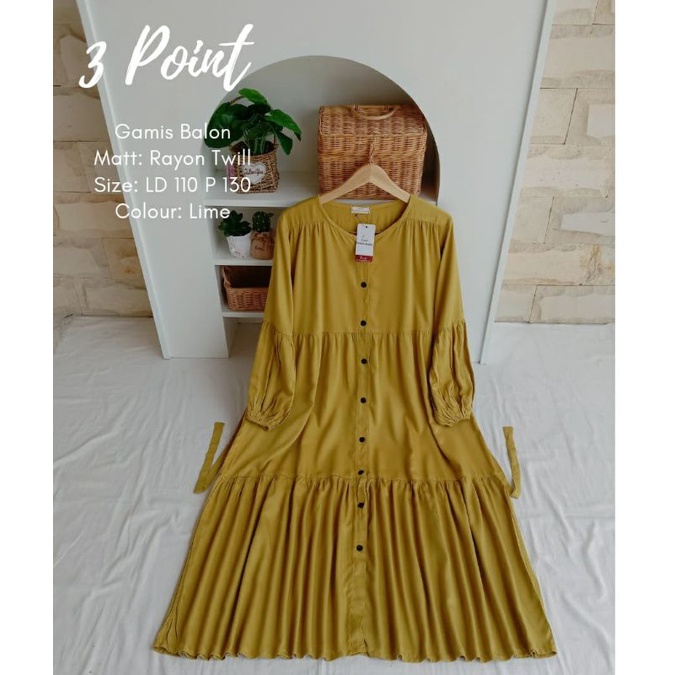 Gamis Balon 3Point