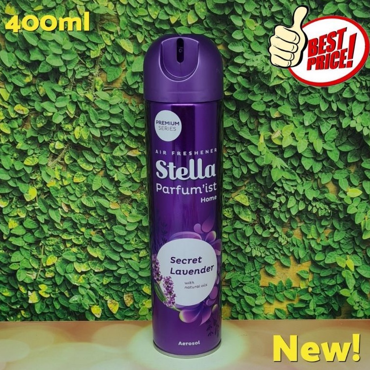 Stella Aerosol Premium 350+50ml Pengharum Ruangan Spray