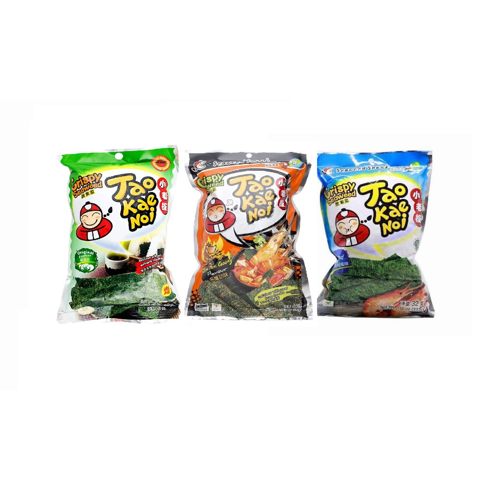 

Tao Kae Noi Crispy Seaweed Nori Original// Tom Yum// Seafood