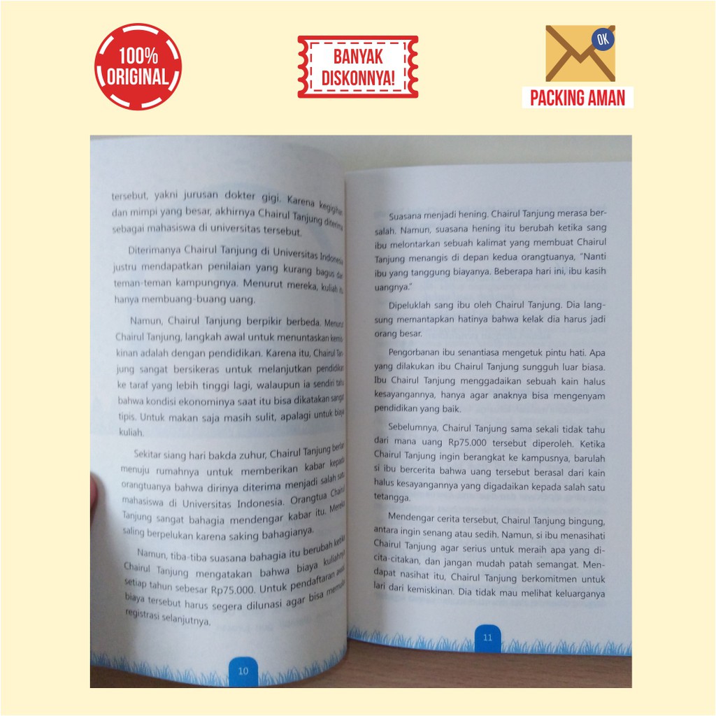 Buku Motivasi Biografi Kisah, Perjuangan, & Inspirasi Chairul Tanjung-4