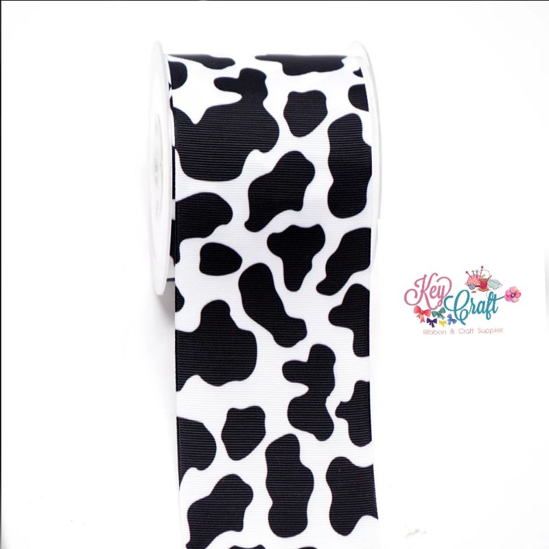 

Pita Grossgrain 3,8cm motif polkadot cow