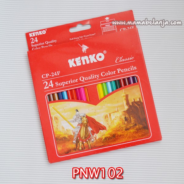 

PNW102 Pensil Kayu / Pensil Warna Kenko isi 24