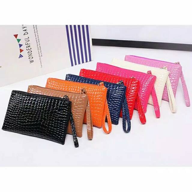 Dompet HP motif Kulit Buaya / Pouch
