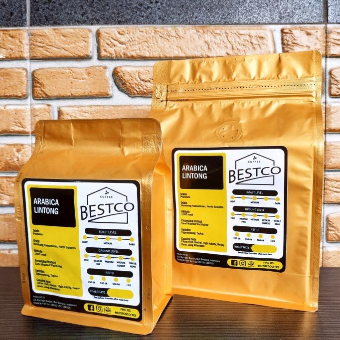 

[ COD ] Kopi Bestco Premium Arabica Lintong 250 gr TERUJI Kode 969