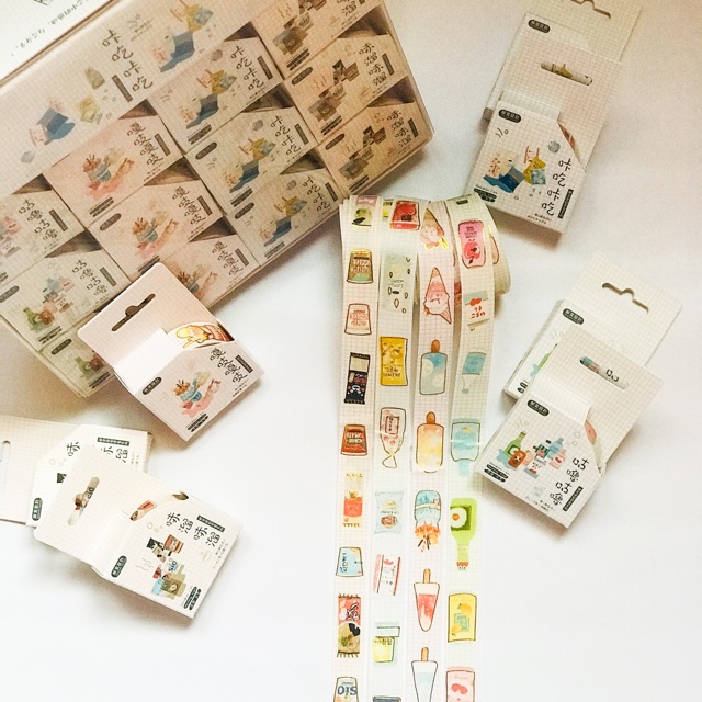 

Masking tape/ washi tape/scrapbook/ diary snack series