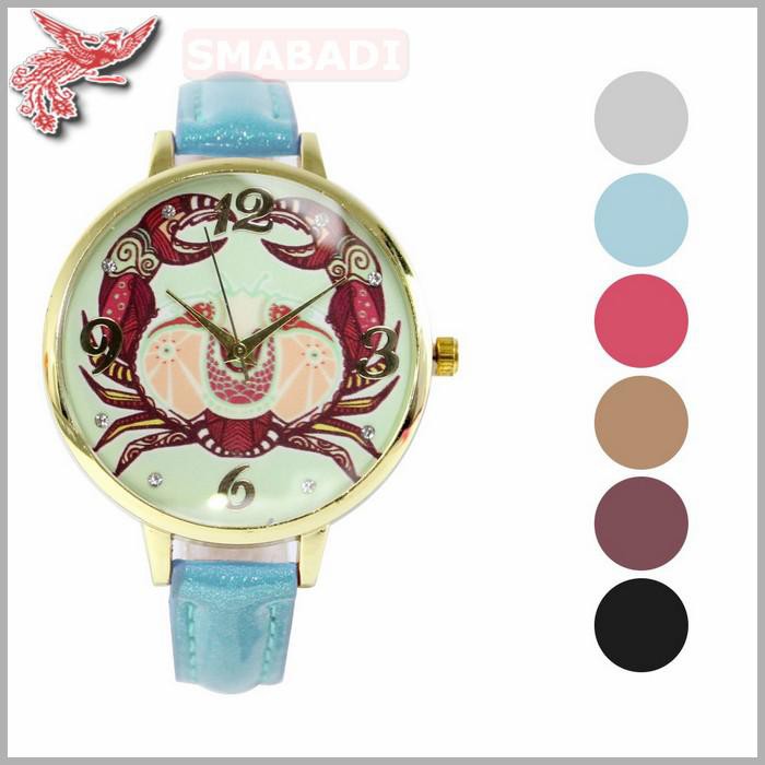 COD - Jam tangan zodiak fashion wanita analog - leather strap - 11 pilihan zodiak - FINX-509 - FCO