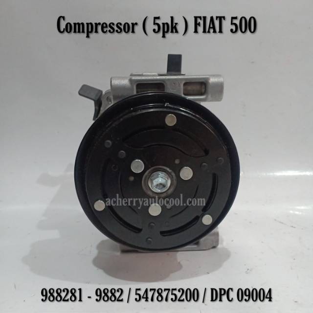 Compressor - Kompressor - Dinamo Ac Mobil (5pk) FIAT 500