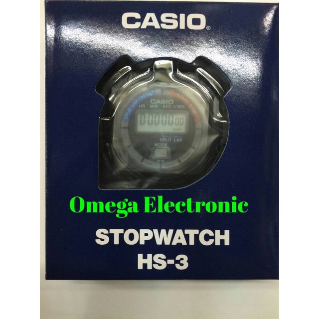 Stopwatch Casio HS 3 - Alat Pengukur Waktu Casio HS-3