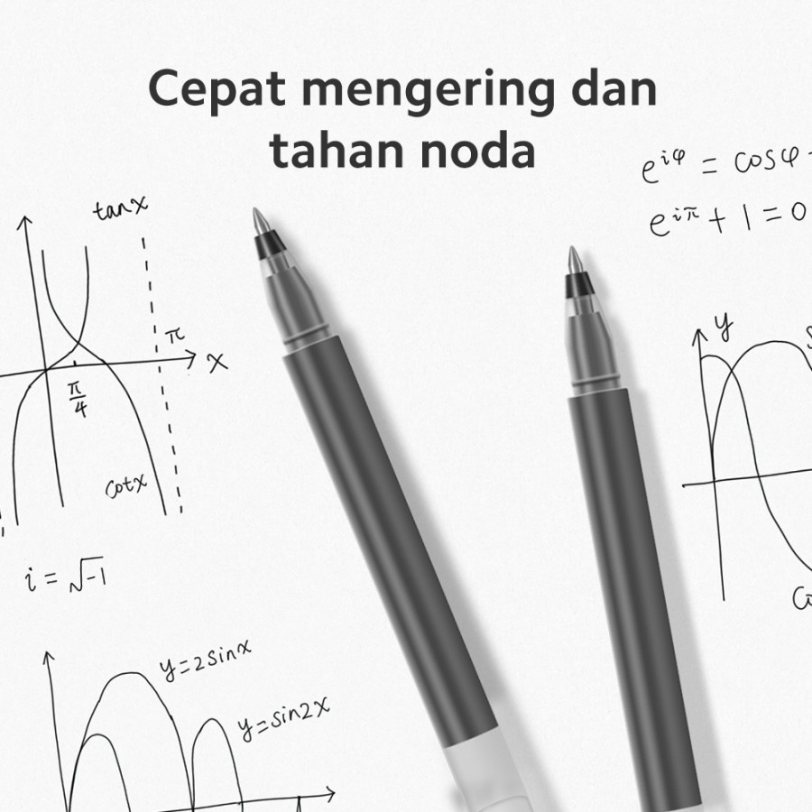 

Pulpen Xiaomi Jumbo Gel Ink Mi High Capacity Gel Pen 0.5mm