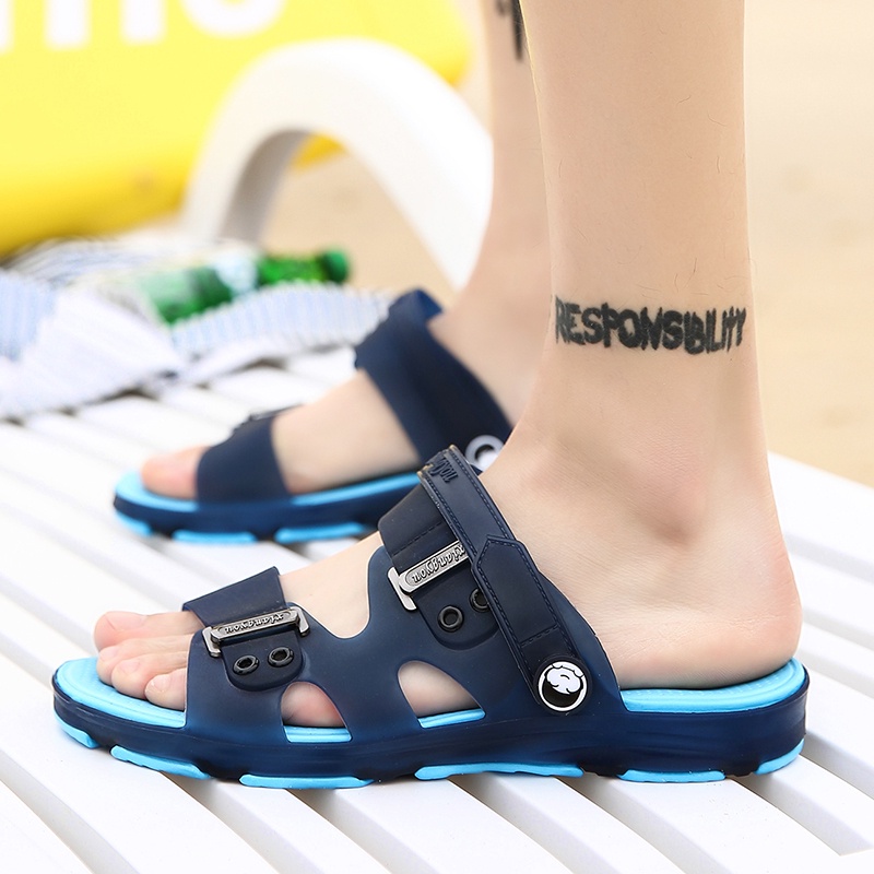 Sandal Sendal Jepit Japit Pria Cowok Cowo Laki Laki Distro Casual Kekinian Murah COD