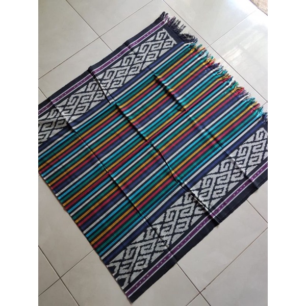 ELPHI Kain Toraja Salur Pelangi Tenun Sulawesi