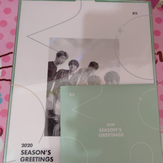 [SHARING] BTS Greeting Season 2020 DVD+BOX