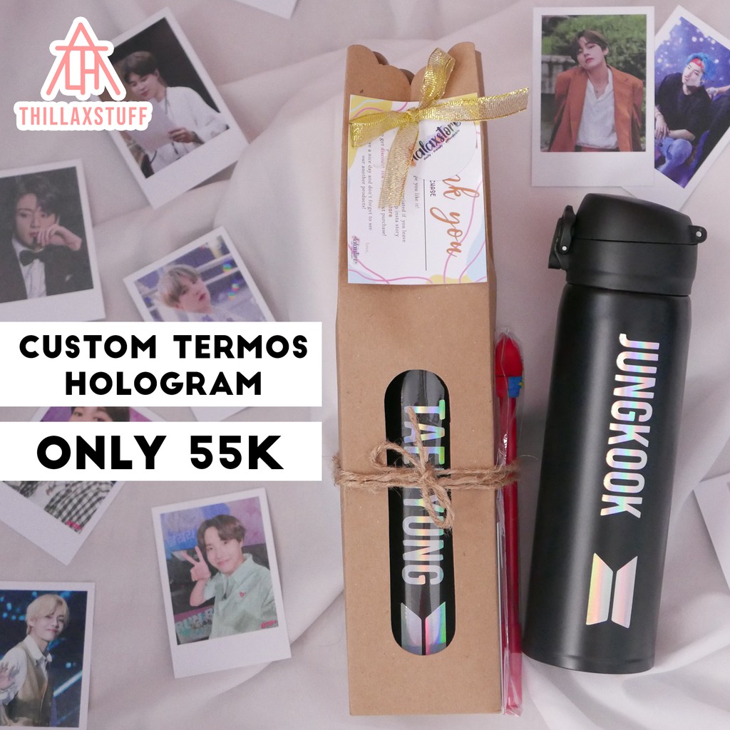 [CUSTOM] TERMOS / BOTOL MINUM KPOP / TUMBLER KPOP  / TUMBLR KPOP