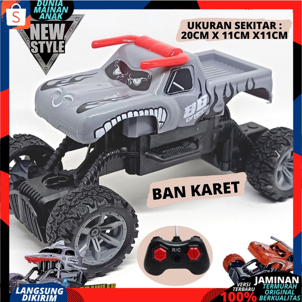 Mobil remote Control Drift Offroad Baby shark hiu king Climbing Power Speed Terbaru  Mainan Anak