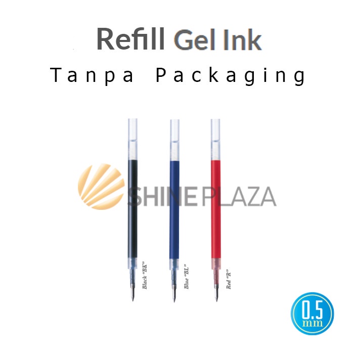 

TULIS-ALAT- REFILL PULPEN GEL SARASA 0.5MM 100% ORIGINAL - HITAM -ALAT-TULIS.