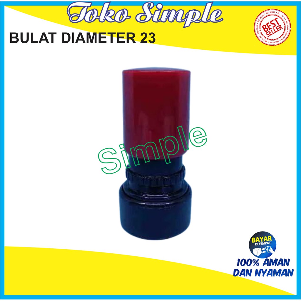 

Gagang Stempel Flash BULAT DIAMETER 23 Stempel Warna D23