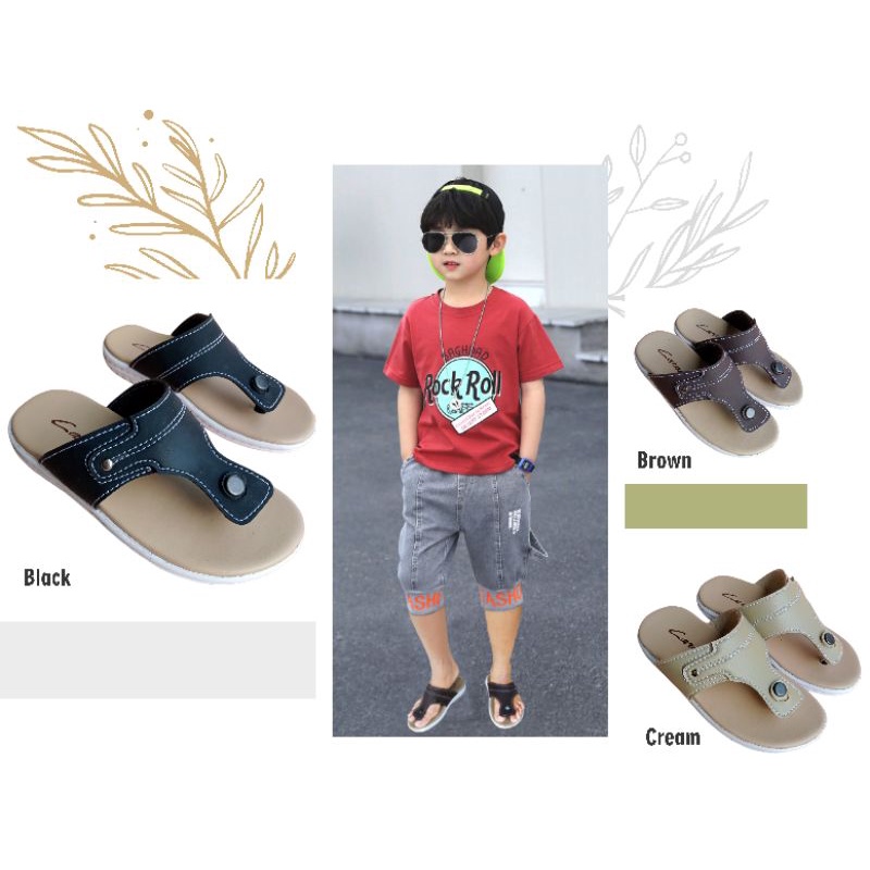 Sandal Anak Usia 4-7 thn Sandal Japit Anak Flip Flop Populer Baru Casual