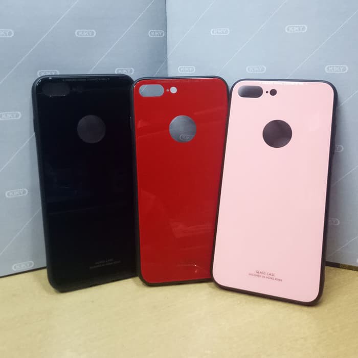 005 Soft Case Tempered Glass iPhone 7  iPhone 8 Ultra Slim Berkualitas