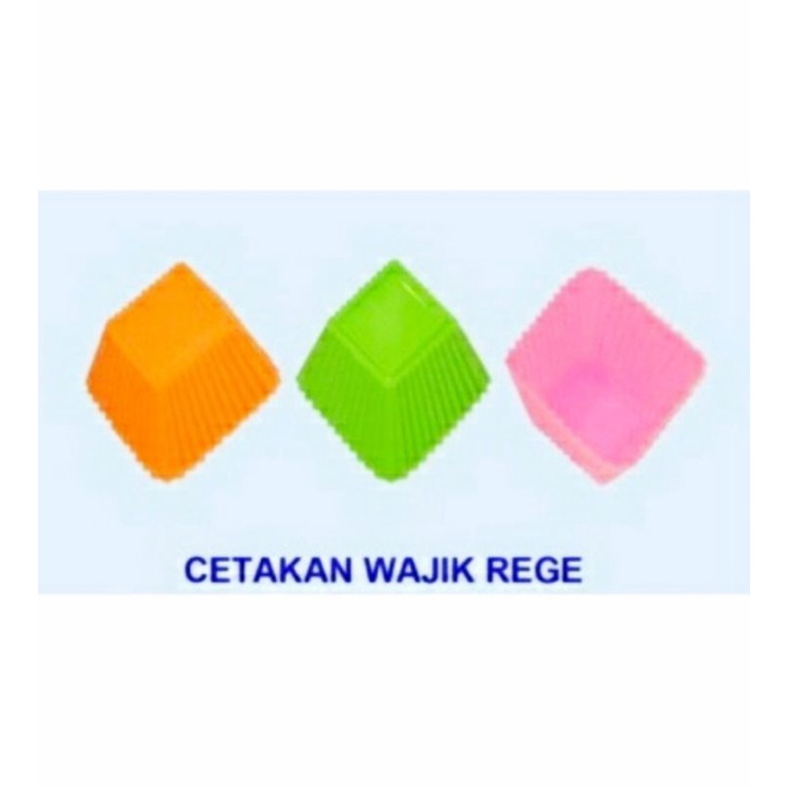 12 Pcs Citakan Agar Wajik/Cetakan Puding/Citakan Jeli