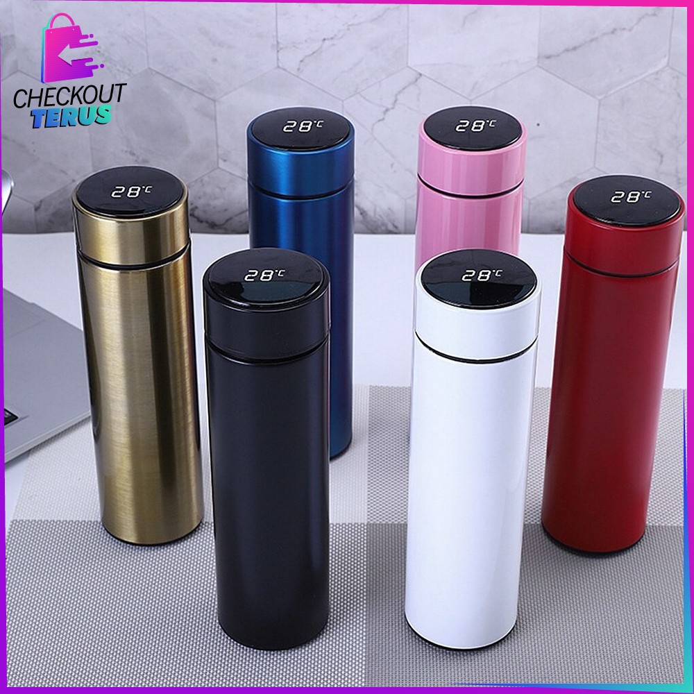 CT C311 C312 Termos Air Panas Stainless 500ML Thermos Air Panas Polos Perlengkapan Air Minum Vacuum Flask