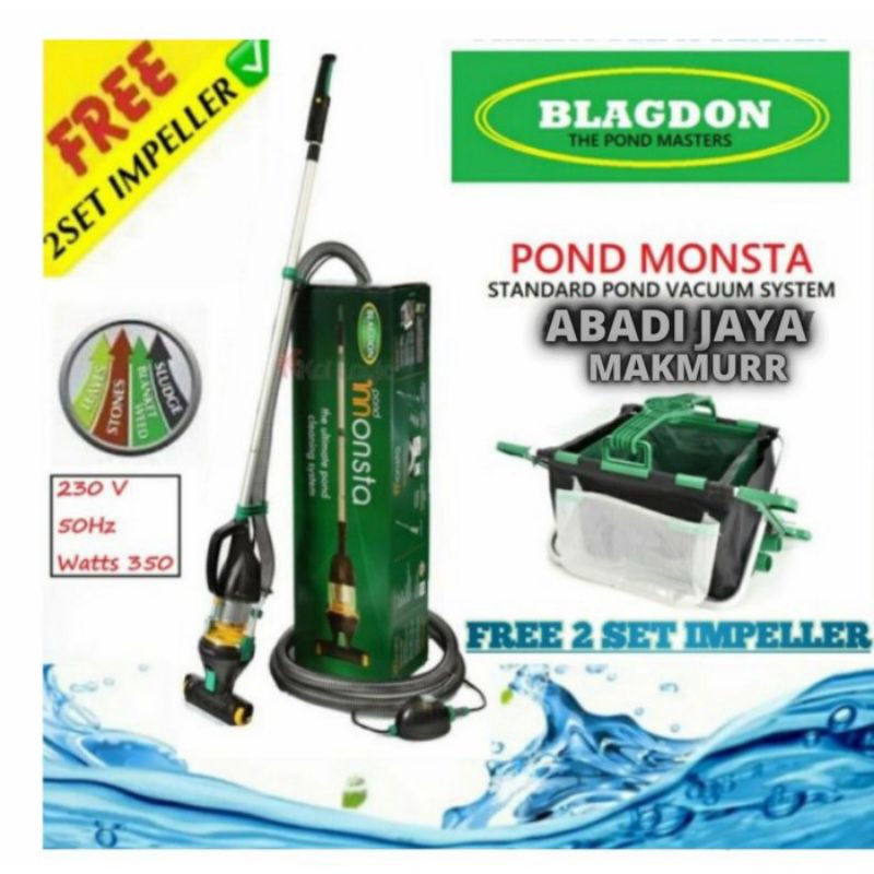 Pompa Vacuum Kolam Renang Pembersih Kolam Renang Blagdon Pump Original
