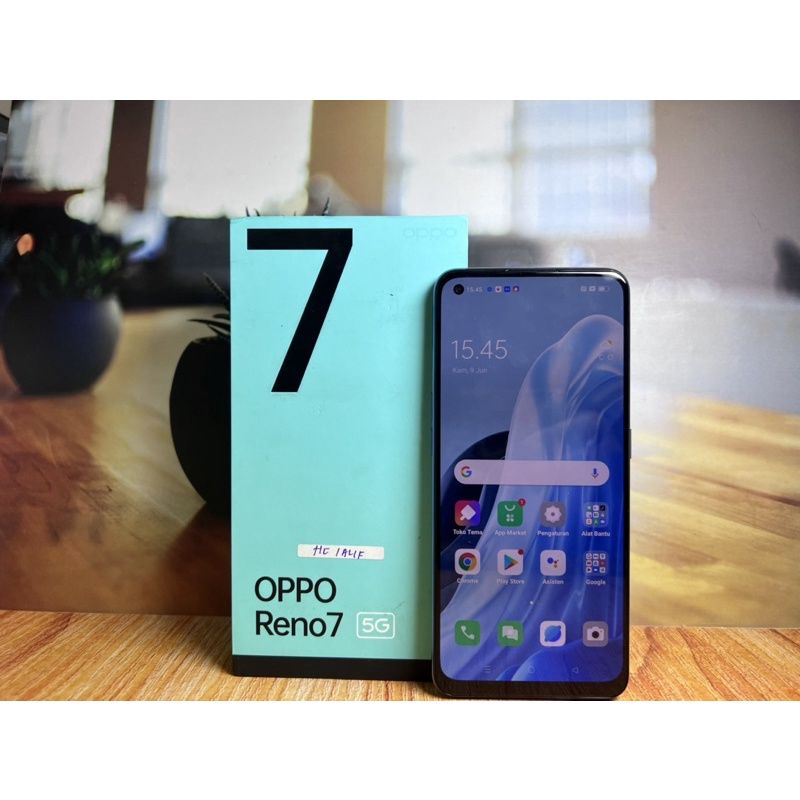 OPPO RENO 7 5G (8/256) SECOND FULLSET