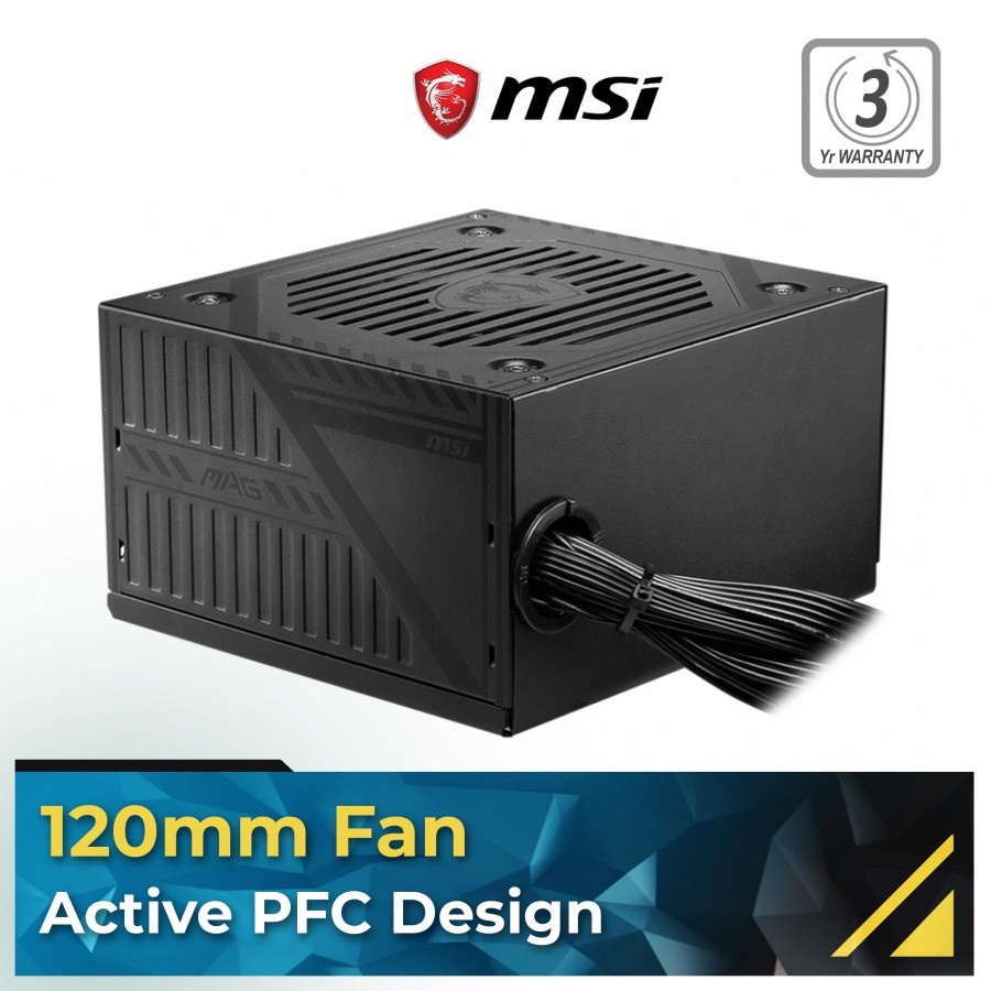 MSI MAG A600DN 600W 80 PLUS NAMPOLL GAN