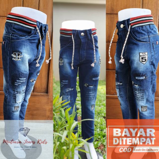  HANYA DI  SHOPEE  CELANA  JEANS ANAK LAKI LAKI 2 13 TAHUN 