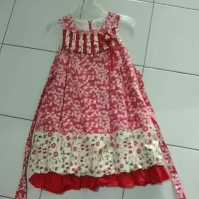 Gaun anak donita size 8