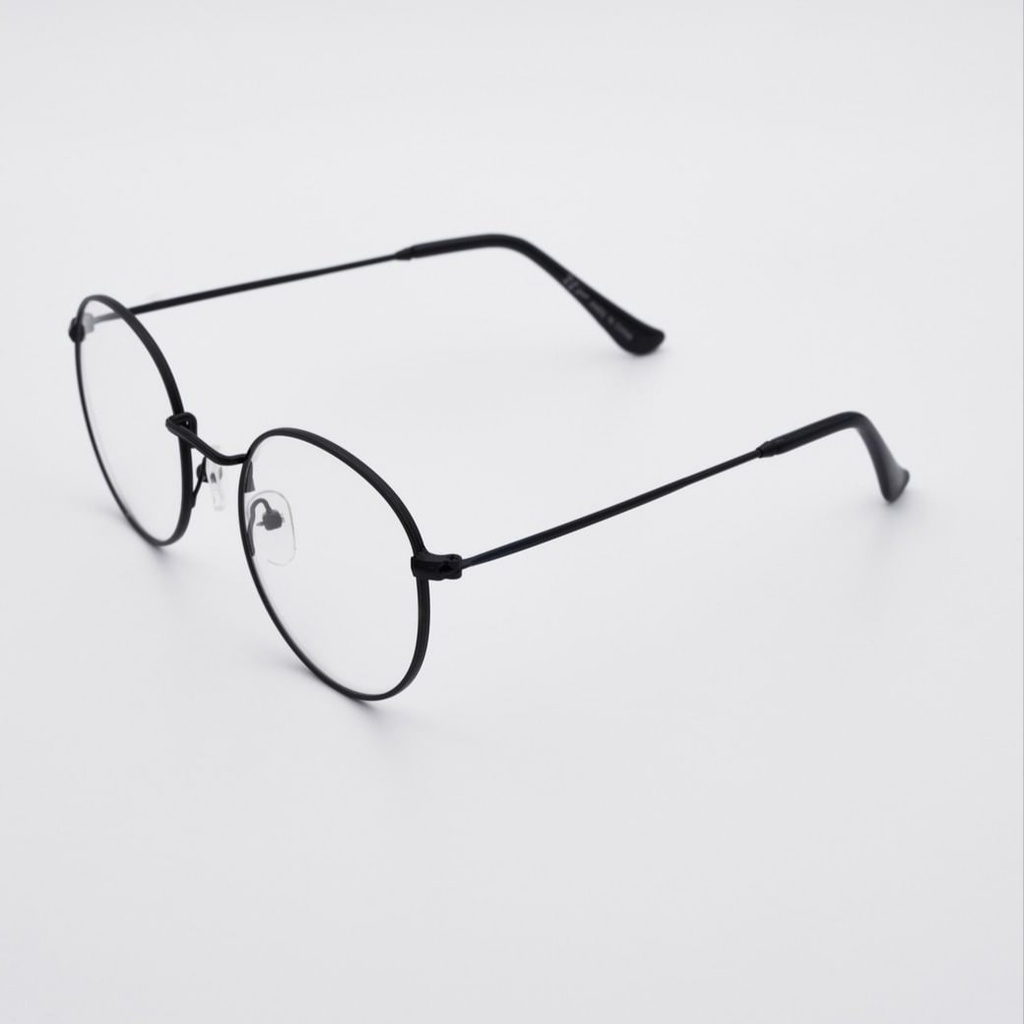 Promo Kacamata Lensa Minus Jarak jauh 0.50 - 4.00  Pria Wanita Unisex Frame 0val Murah-2