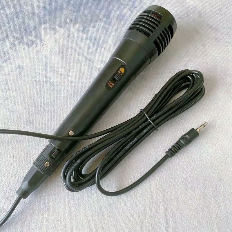 ENAKCOD-TERMURAH-MICROPHON KARAOKE AUX KECIL/MIC KABEL COLOKAN KECIL
