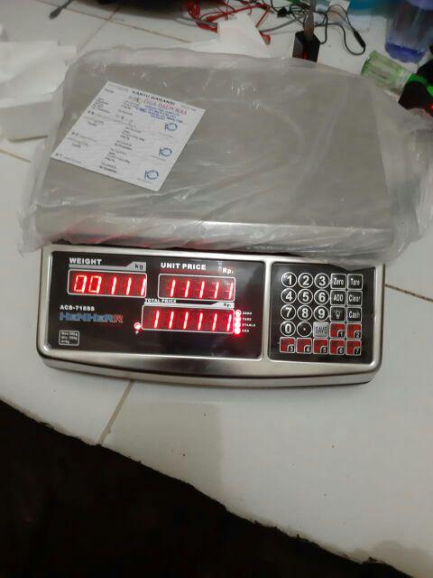 Timbagan Laundry Digital 30 Kg / Timbangan Sembako Digital / Timbangan Barang Digital 30 Kg