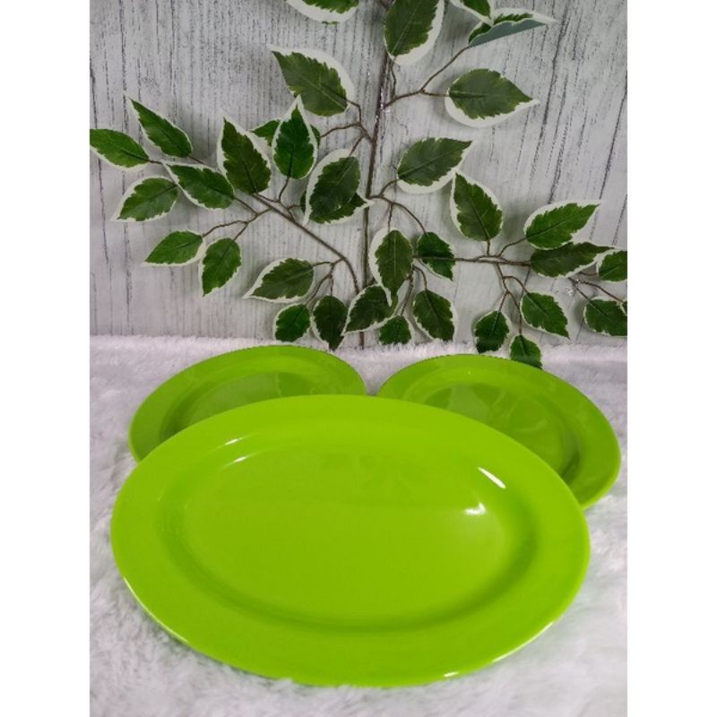 PIRING MELAMIN OVAL PIRING POLOS MELAMIN PIRING OVAL