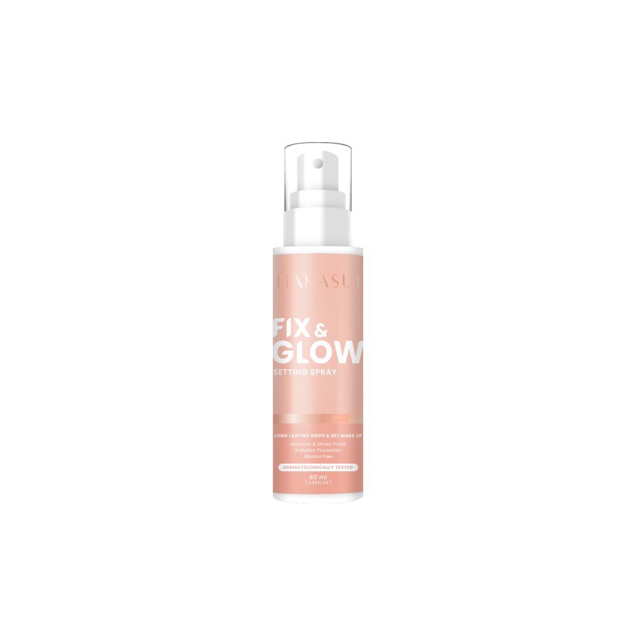 Hanasui Fix &amp; Glow Setting Spray - 60ml