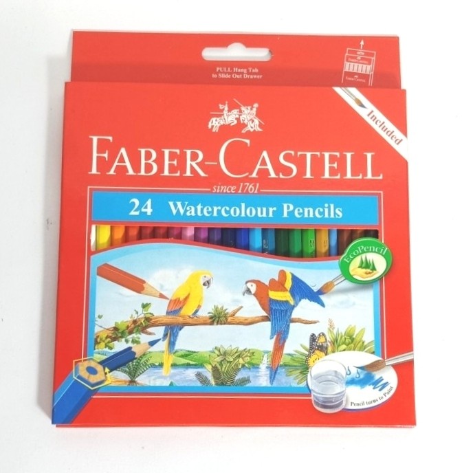 

Hemat Faber Castell Water Color Pencil 12/24 Bagus