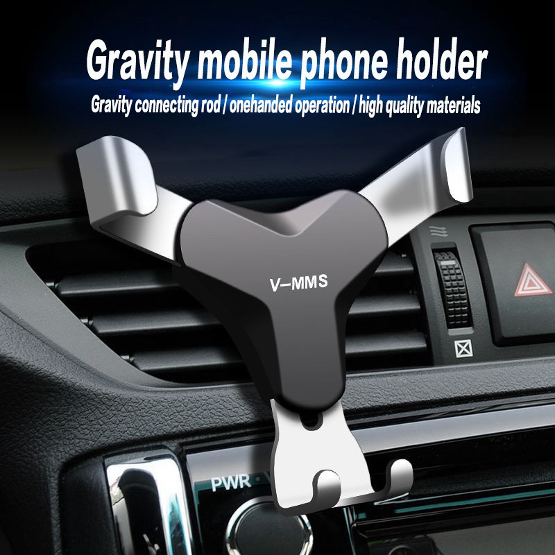 Stand Holder Handphone Universal untuk Ventilasi AC Mobil