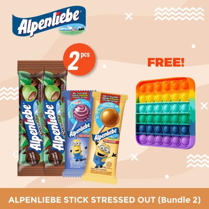 

ALPENLIEBE LOLIPOP AND STICK ROLL STRESSED OUT FREE POP IT
