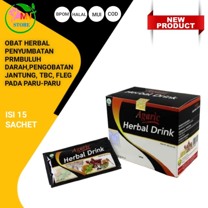 

MINUMAN KESEHATAN MULTIFUNGSI AGARIC HERBAL DRINK