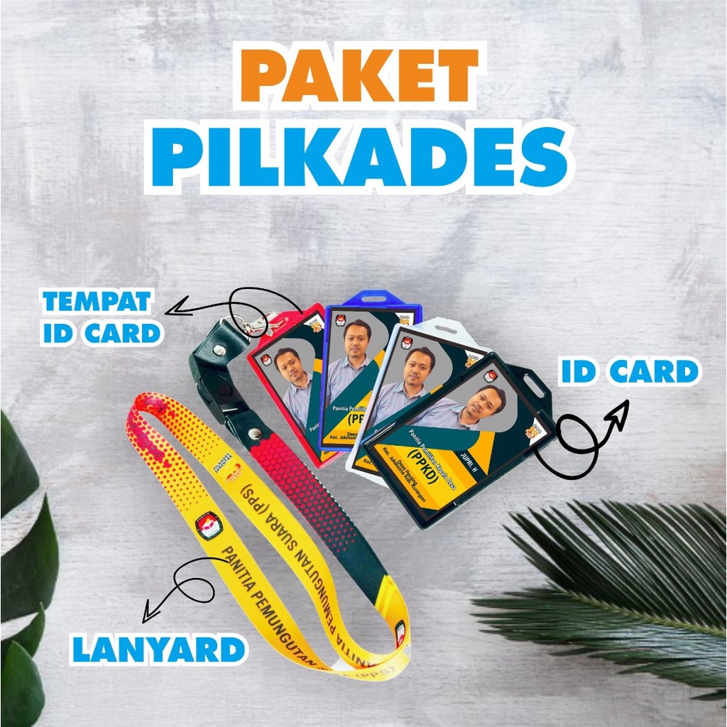 

PAKET ID CARD PANITIA PEMILU/PILKADES