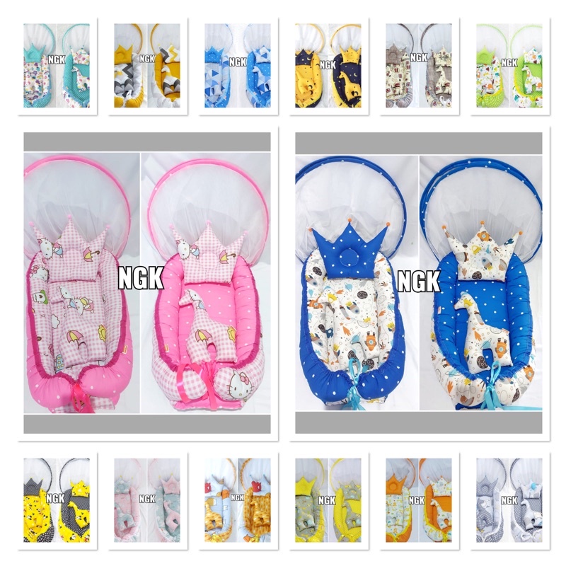 Tilam Bayi Set Kelambu Free Bantal
