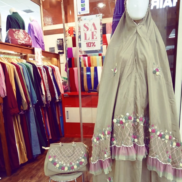 Mukena bordir cantik