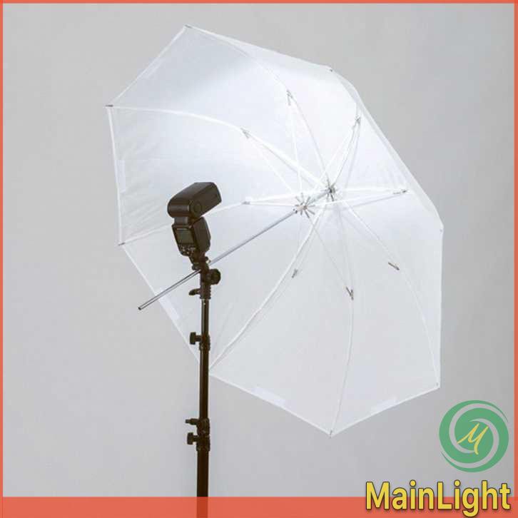 Grab Medan Payung TaffSTUDIO Soft Umbrella 84cm+Bohlam 45W Fotografi Studio -P90L Hitam