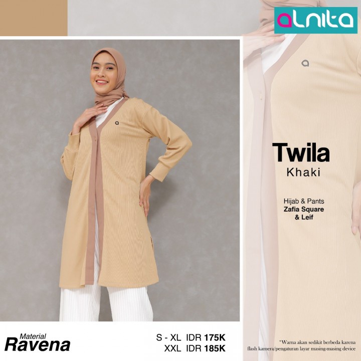 TWILA Outer Casual Alnita Terbaru 2022 / Outer